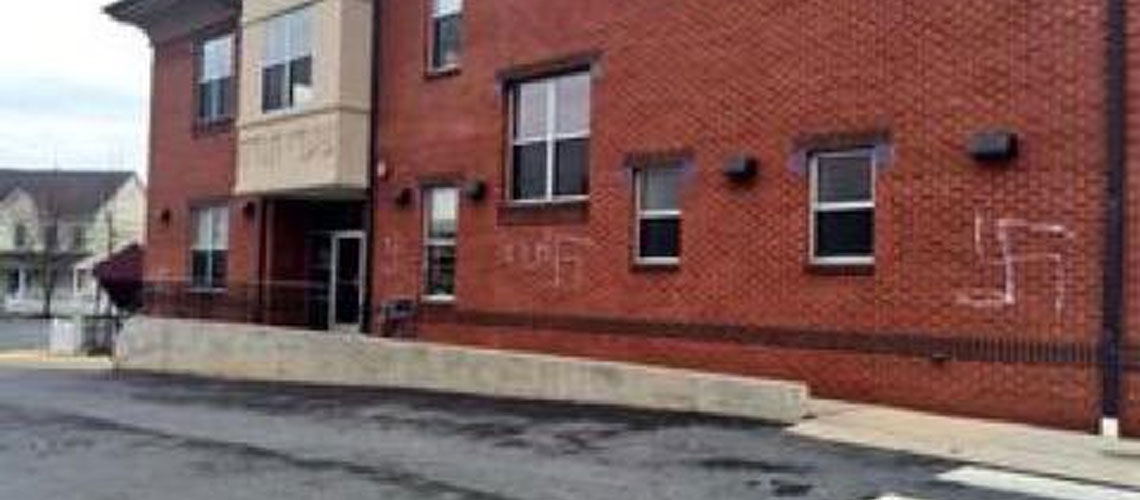 US: Maryland synagogue spray-painted with swastikas