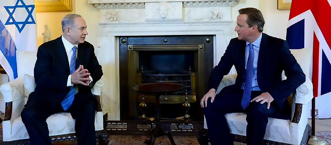 Benjamin Netanyahu and David Cameron meet at 10 Downing Street