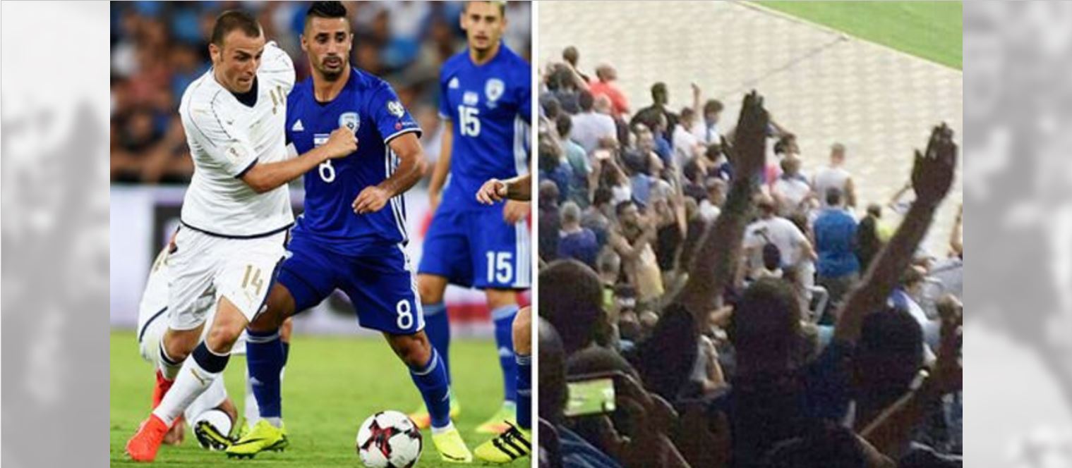 Fans’ Nazi salute during Israel match earns Italy 27,000 euro fine from FIFA