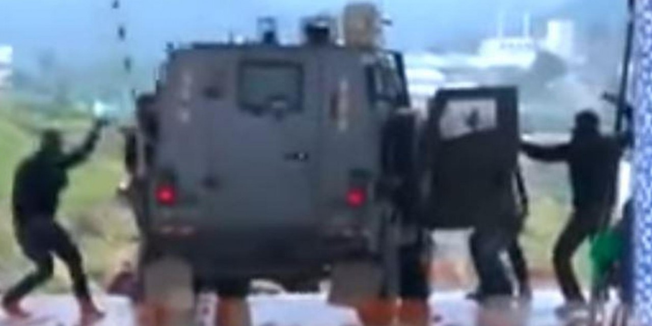 WATCH: Arab media praises rock attack on IDF Jeep; incites terror in video