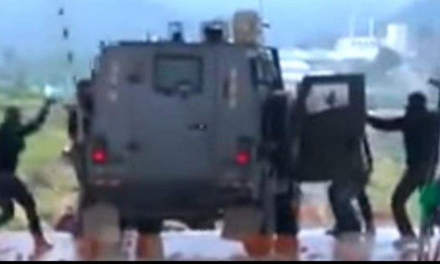 WATCH: Arab media praises rock attack on IDF Jeep; incites terror in video