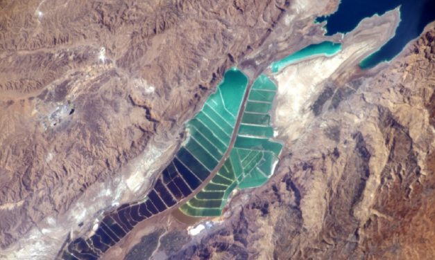 French astronaut’s photo shows beauty of the Dead Sea