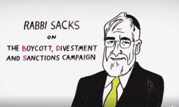 MUST WATCH: How this video by Rabbi Sacks is smashing the anti-Israel lies