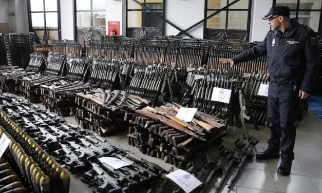 Massive weapons haul seized in Spain: 10,000 rifles, anti-aircraft guns intended for terrorists in Europe