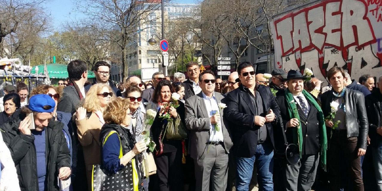 2000 French Jews rally outside home of murdered Jewish woman in Paris