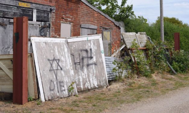 Anti-Semitic graffiti discovered in seaside community in Suffolk