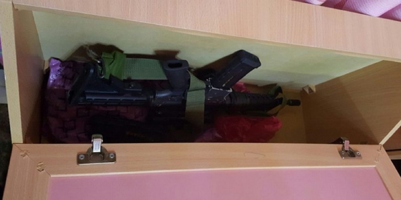 IDF find weapon hidden under child’s bed during Palestinian terror raid