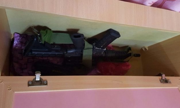 IDF find weapon hidden under child’s bed during Palestinian terror raid