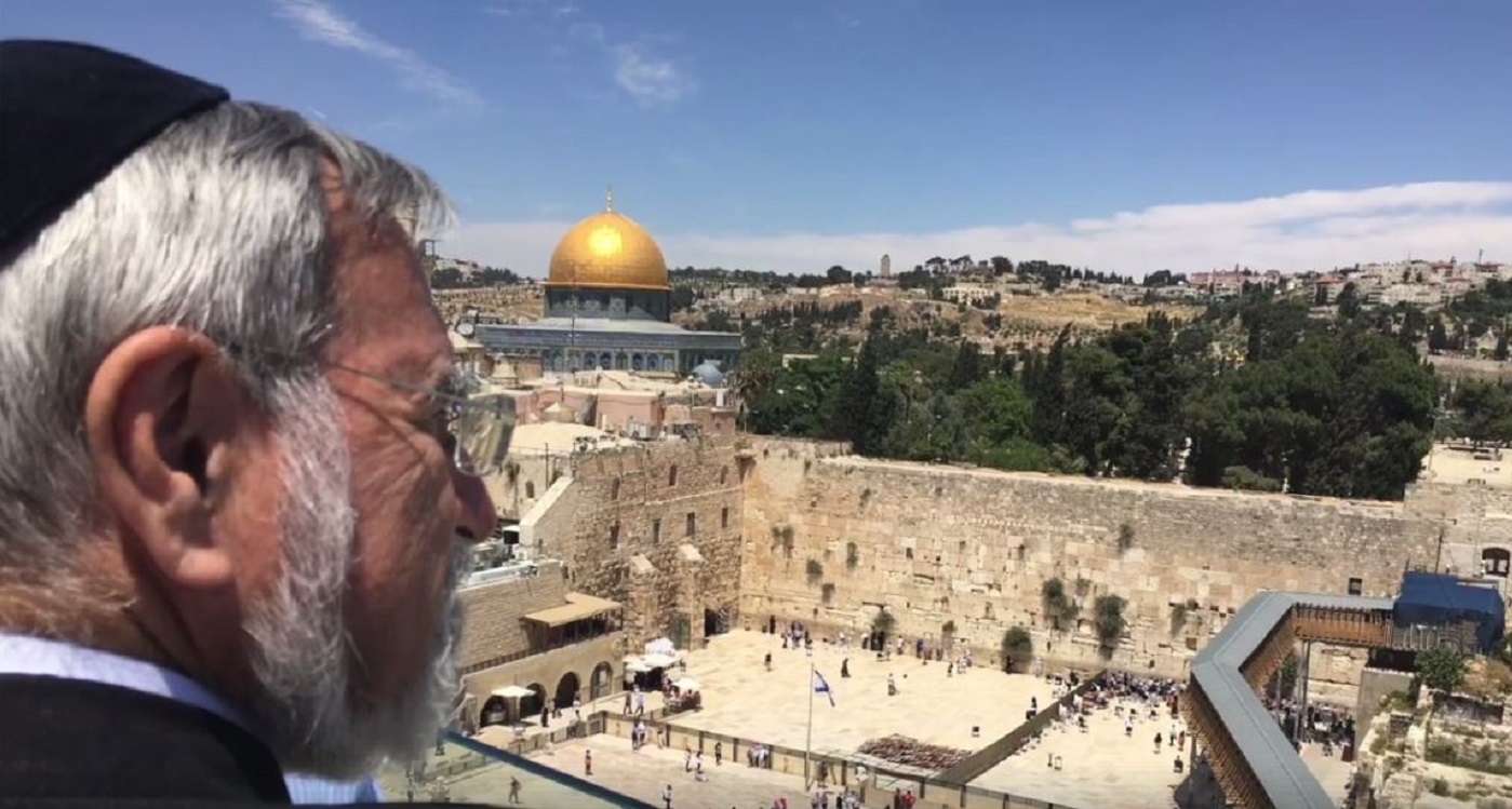 Rabbi Sacks in Jerusalem
