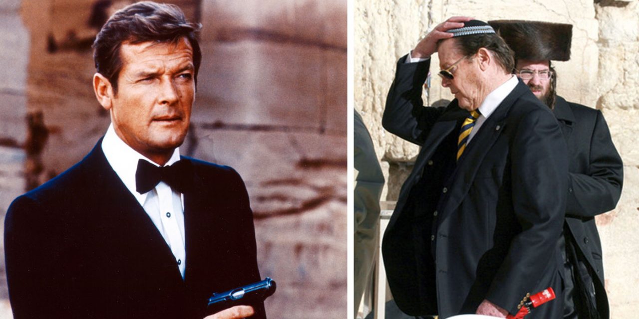 Sir Roger Moore’s special bond with Israel