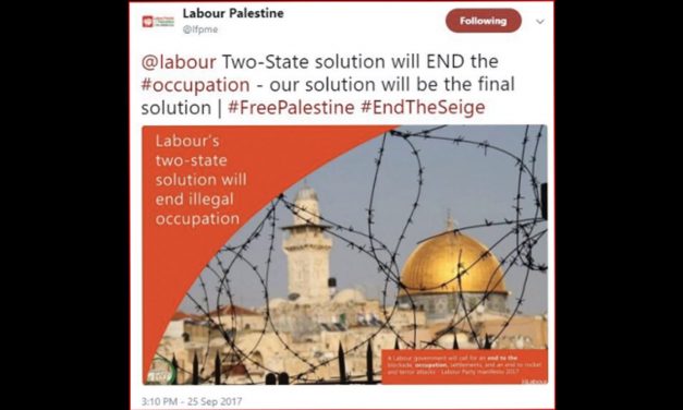 Labour Friends of Palestine group deletes appalling ‘final solution’ tweet