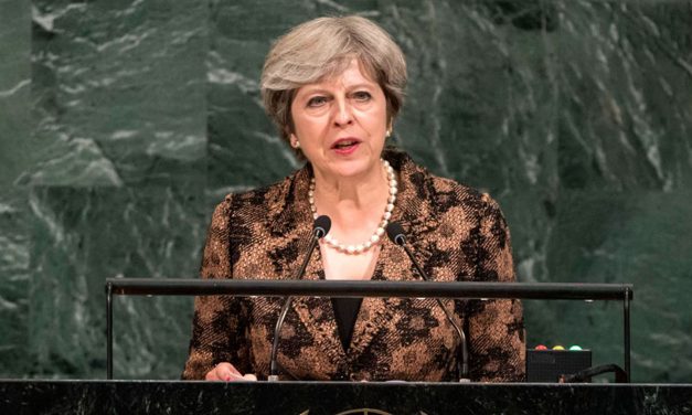 Theresa May threatens to withhold millions from UN unless it reforms