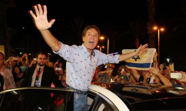 Sir Cliff Richard visits Israel, performs in Tel Aviv and promotes peace with Israeli youth