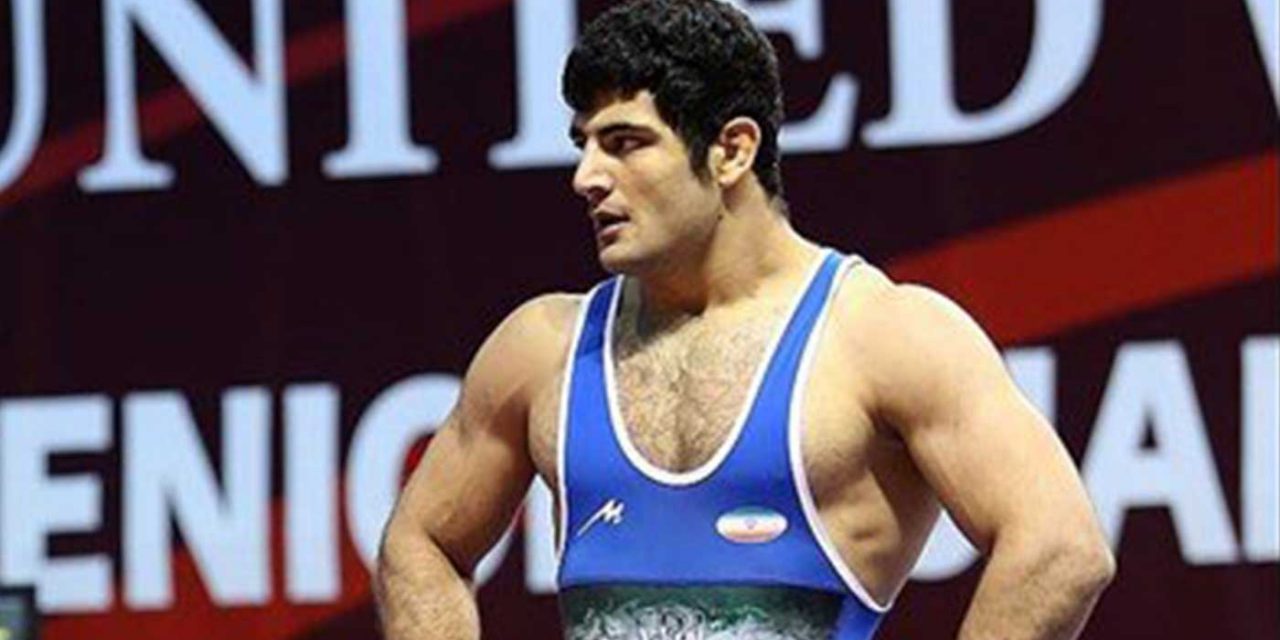 Iranian wrestler throws match to avoid facing Israeli as coach is filmed telling him to lose
