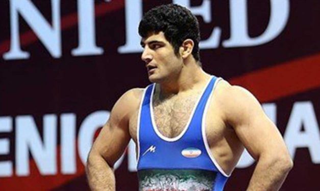 Iranian wrestler throws match to avoid facing Israeli as coach is filmed telling him to lose