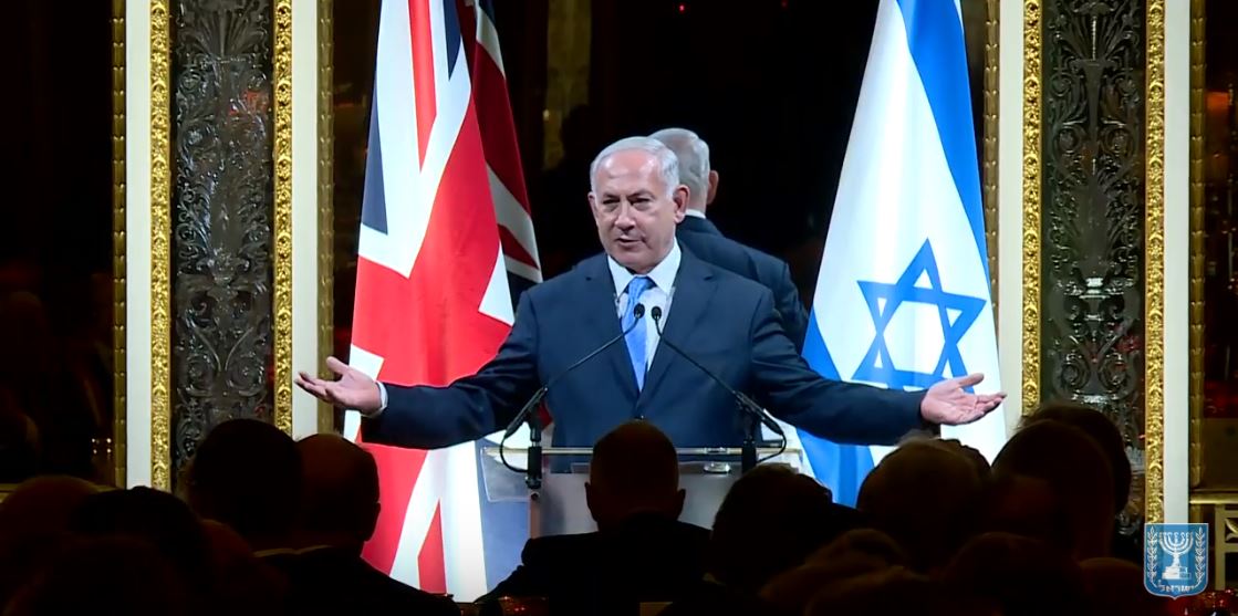 WATCH: “The history of modern Zionism is intertwined with the history of Britain” – PM Netanyahu