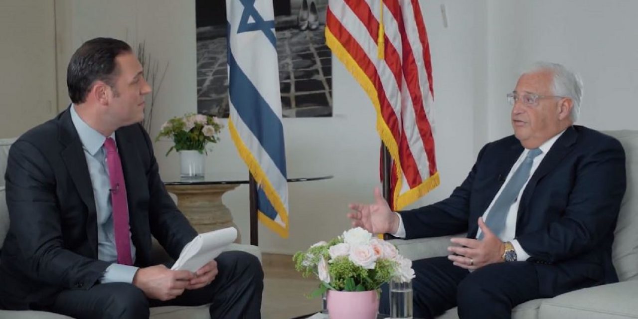 Exclusive CUFI interview with US Ambassador to Israel, David Friedman