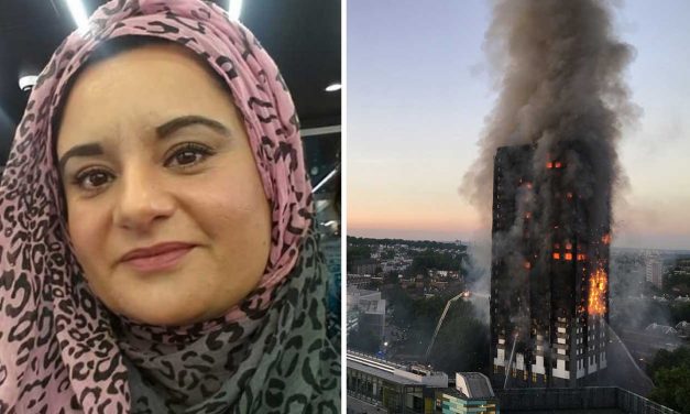 Grenfell aid organiser says “victims were burnt alive in Jewish sacrifice”