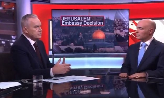 Israeli diplomat gives excellent response on BBC about Trump’s embassy move