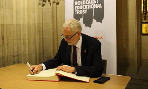 Jeremy Corbyn’s ommision of “Jews” in Holocaust message causes social media storm