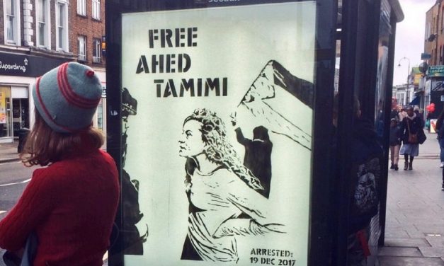 Posters supporting Palestinian protester Ahed Tamimi removed from London bus shelters
