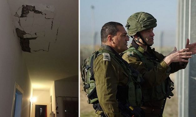 Israeli airforce strikes Gaza terror targets after Hamas bomb wounds IDF soldiers