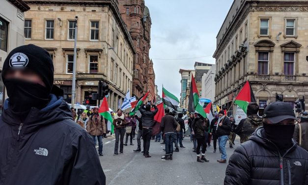 Muslim Council of Scotland BOYCOTTS anti-racism march because of pro-Israel participants; Far-left groups intimidate with antisemitism