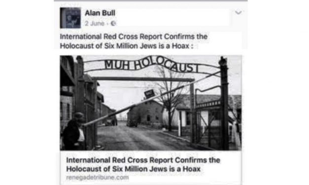 Labour suspends council candidate who called Holocaust a “hoax”