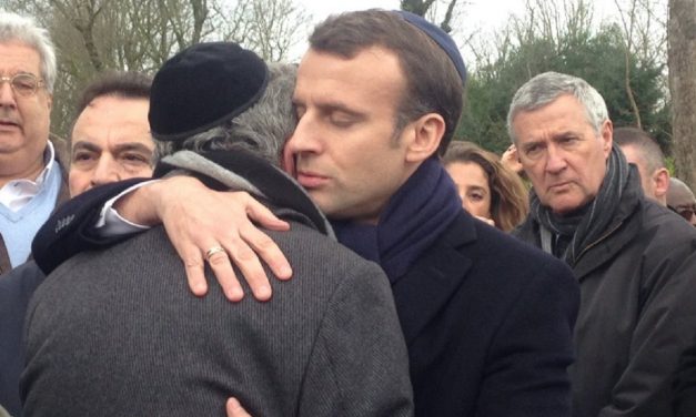 French President Macron attends funeral of murdered Holocaust survivor