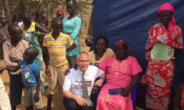 Israeli aid to South Sudan greeted with singing and dancing