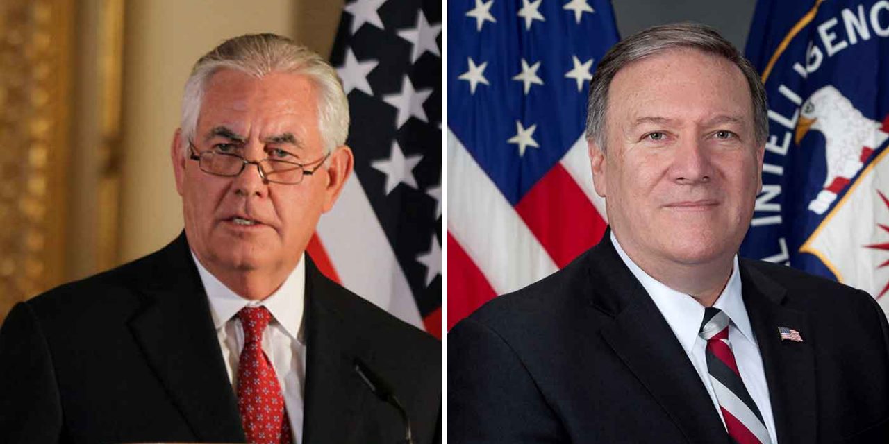 Tillerson out, Pompeo in, and what it means for Israel and the Iran Deal