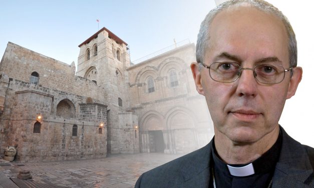 Write to Archbishop Welby about inaccurate statement over Jerusalem church protest