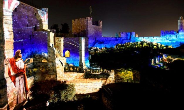 Jerusalem’s incredible new light show projects King David’s story onto Old City walls