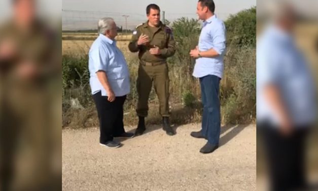 Pastor Hagee and IDF spokesman at Syrian border discuss attack by Iran