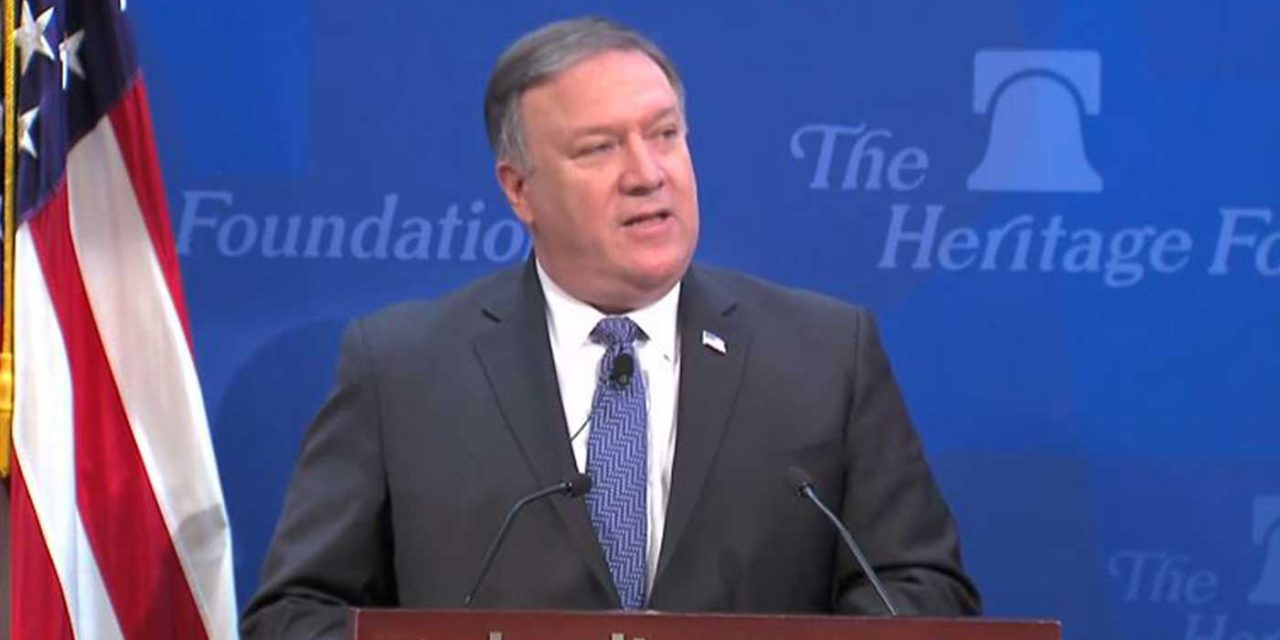 Pompeo promises “strongest sanctions in history” against Iran as US gets tough
