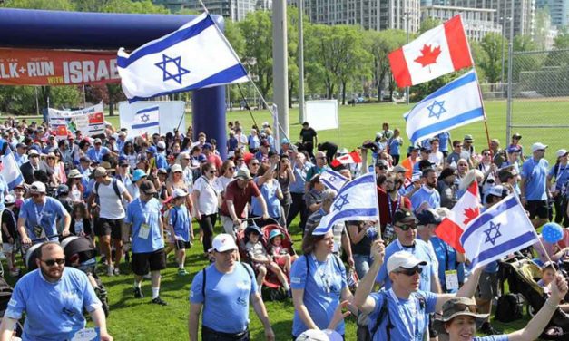 Canada: 20,000 walk for Israel in celebration of 70th anniversary