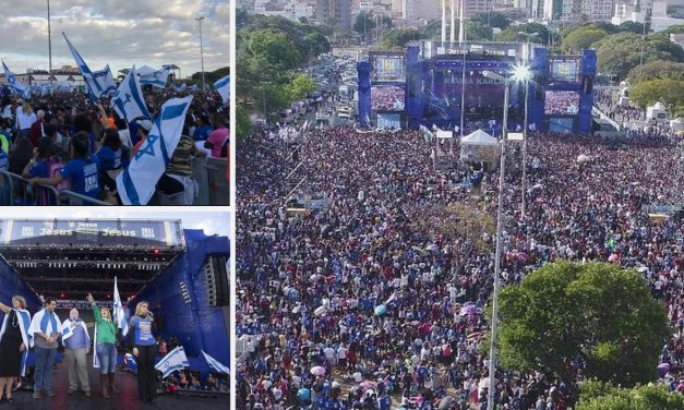 TWO MILLION Brazilian Christians honour ISRAEL at Sao Paulo march