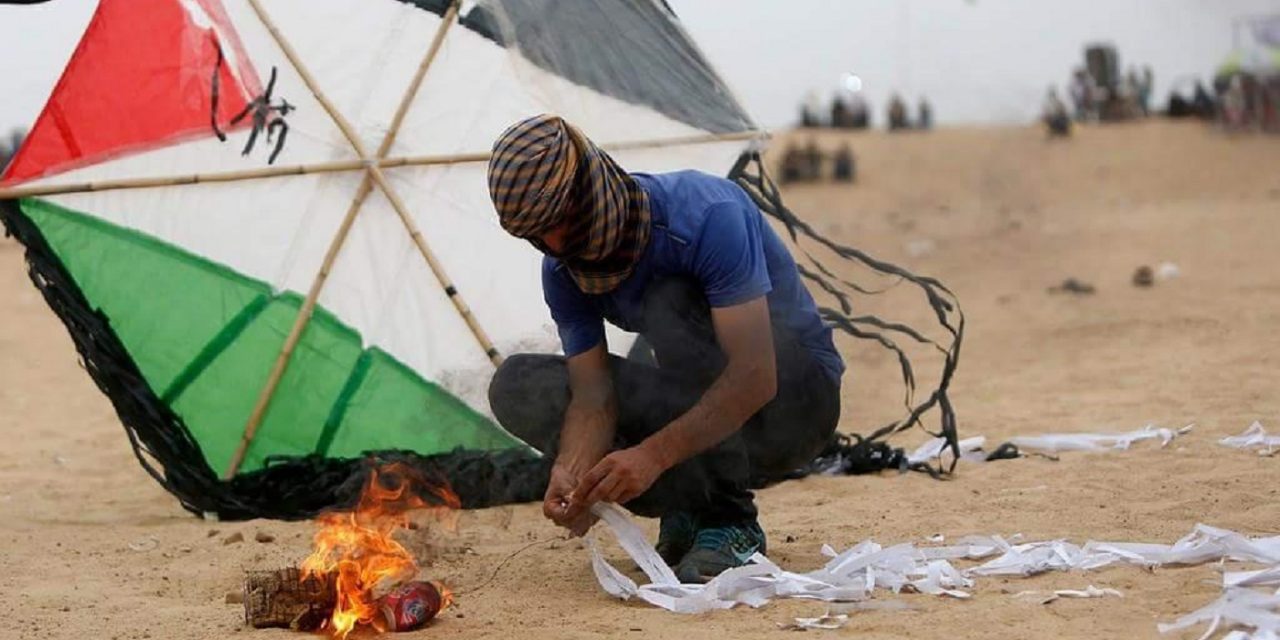 Hamas prepares to send 5,000 burning kites into Israel
