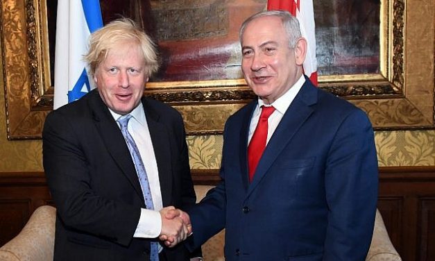 Boris meets Netanyahu, condemns Hamas rockets but urges Israel to open investigation into Gaza border deaths