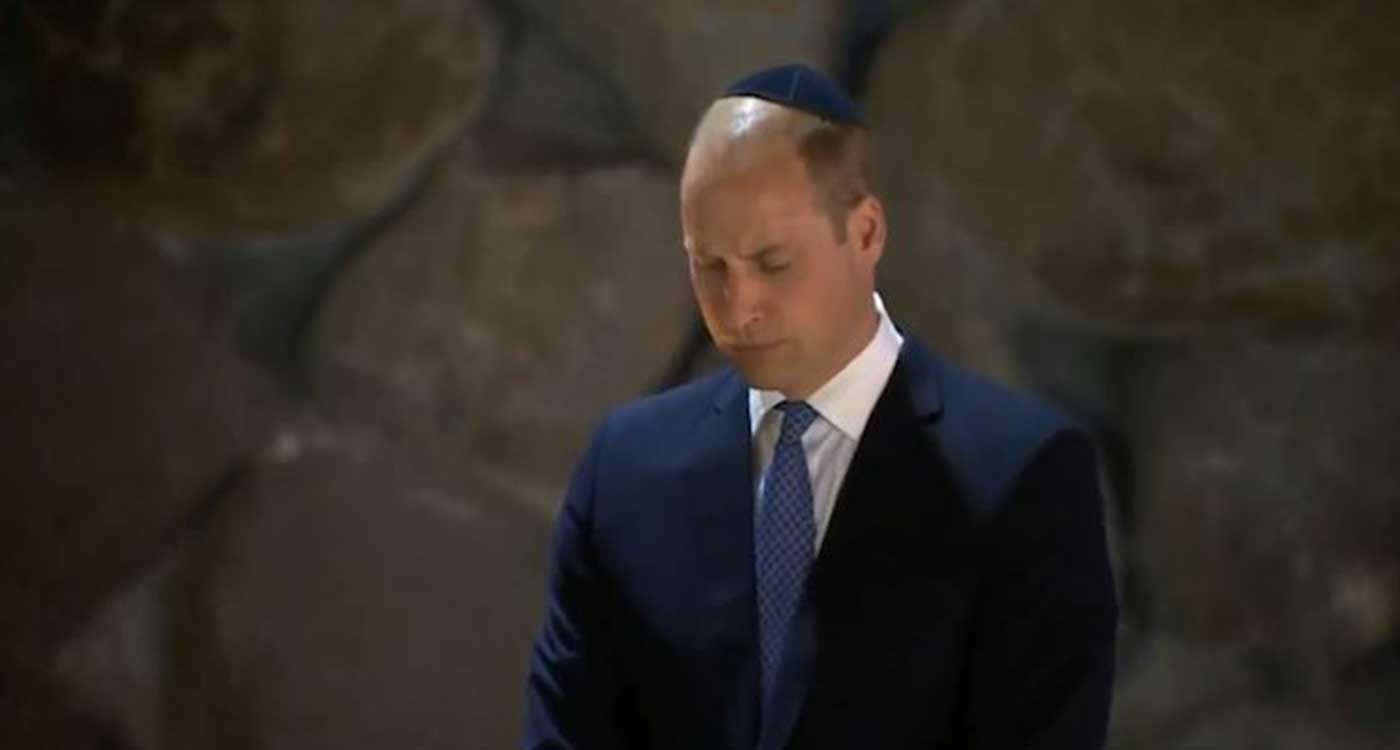 The Important Bible Verse Inscribed On Prince William s Kippah For Out Of Zion 