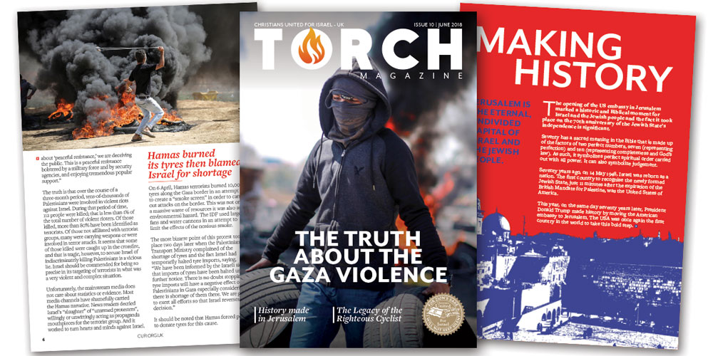 The TRUTH about the Gaza violence | Receive your free copy of TORCH Magazine