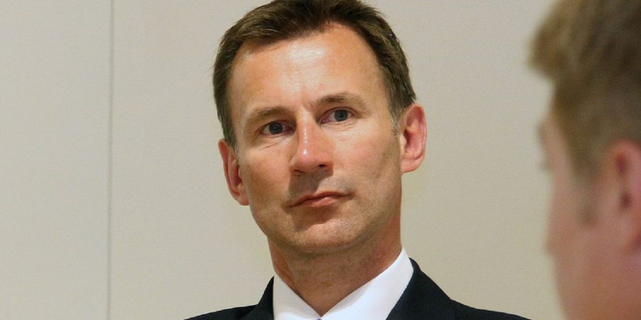 Where does new UK Foreign Secretary, Jeremy Hunt, stand on Israel?