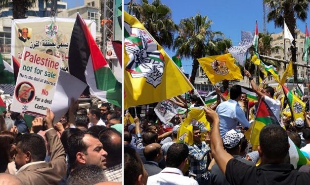 Palestinians protest US peace plan…even BEFORE plan is released