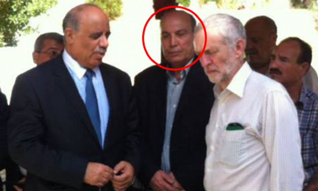 Corbyn pictured with senior member of group responsible for murder of British Rabbi