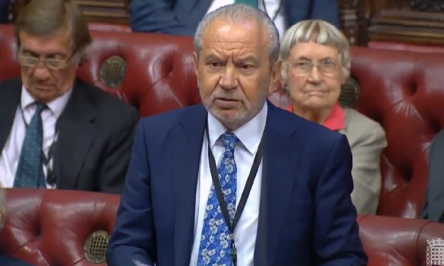 Lord Sugar says he is ‘always looking over shoulder’ after receiving antisemitic letters