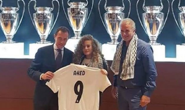 Real Madrid host Palestinian teen “terrorist”, Ahed Tamimi