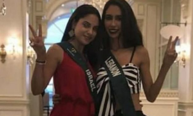 Miss Earth Lebanon has title revoked after photo with Israeli