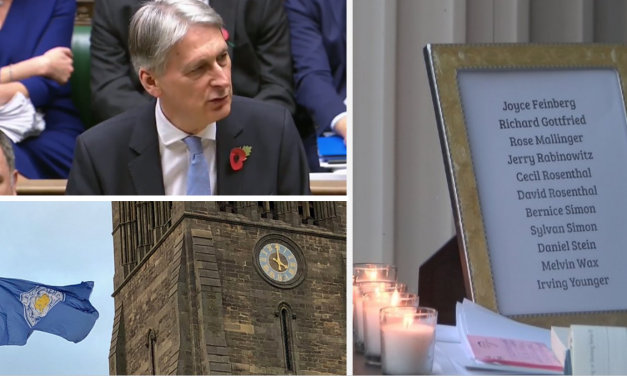 How Britain has honoured victims of the Pittsburgh massacre