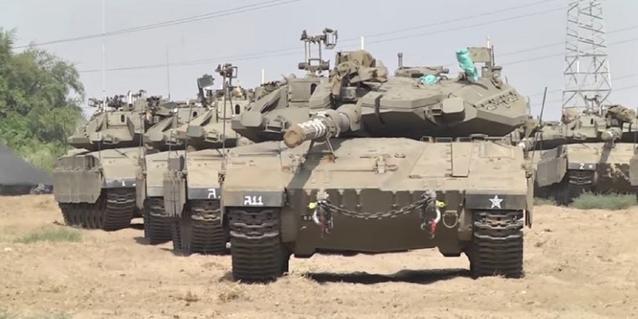 Israel deploys dozens of tanks to Gaza border amid escalation of Palestinian violence