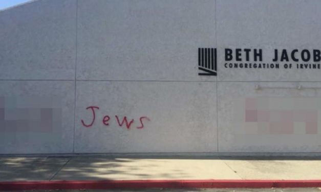 Californian synagogue defaced with anti-Semitic graffiti